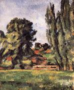 Paul Cezanne landscape has Baiyang France oil painting artist